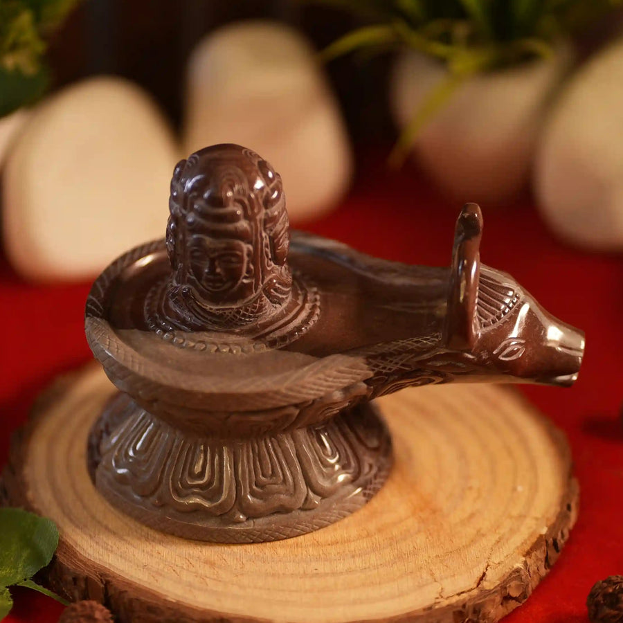 Nandimukh Shivling with Pashupati Mahadev Engraved
