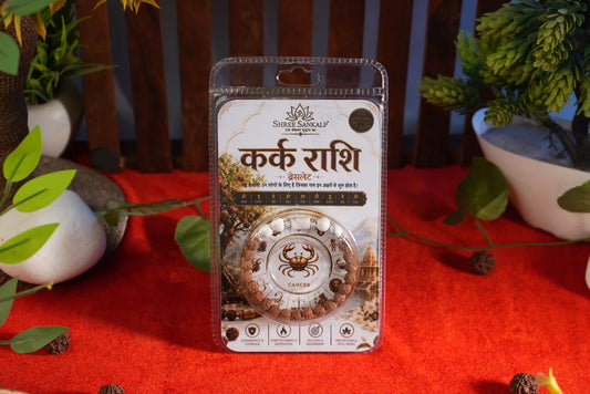 Kark Rashi Zodiac Bracelet Lab Certified Zodiac Stone With Rudraksha
