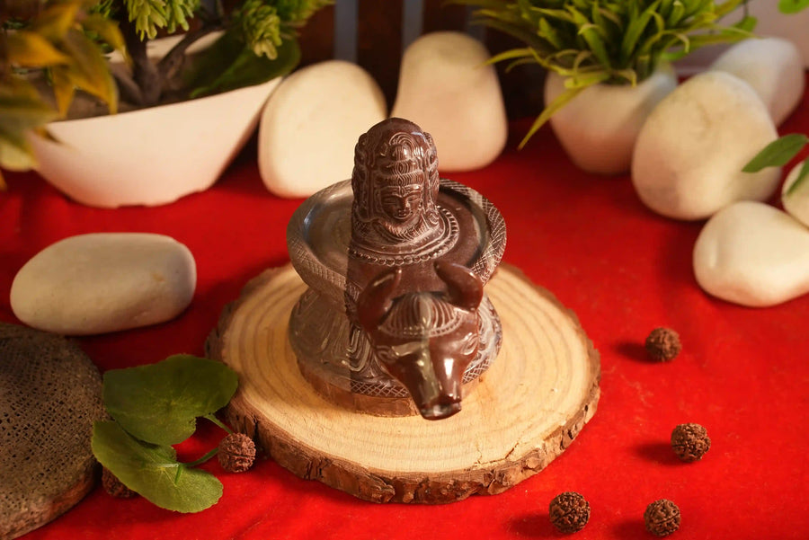 Nandimukh Shivling with Pashupati Mahadev Engraved
