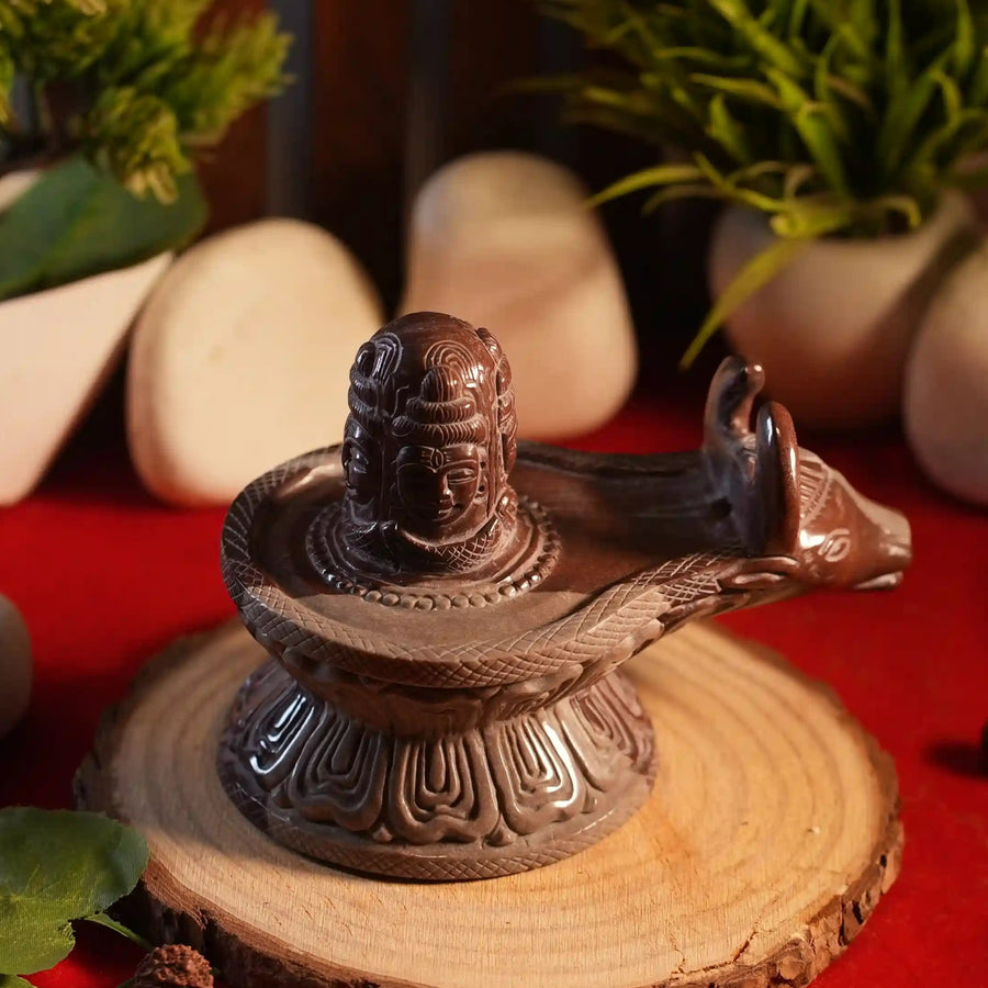 Nandimukh Shivling with Pashupati Mahadev Engraved