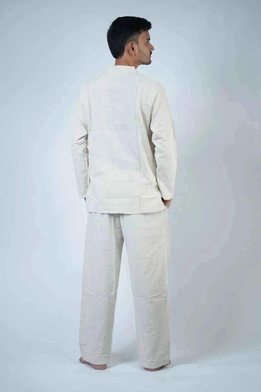 Har Har Mahadev Men's Kurta Co-ord Set Size XL