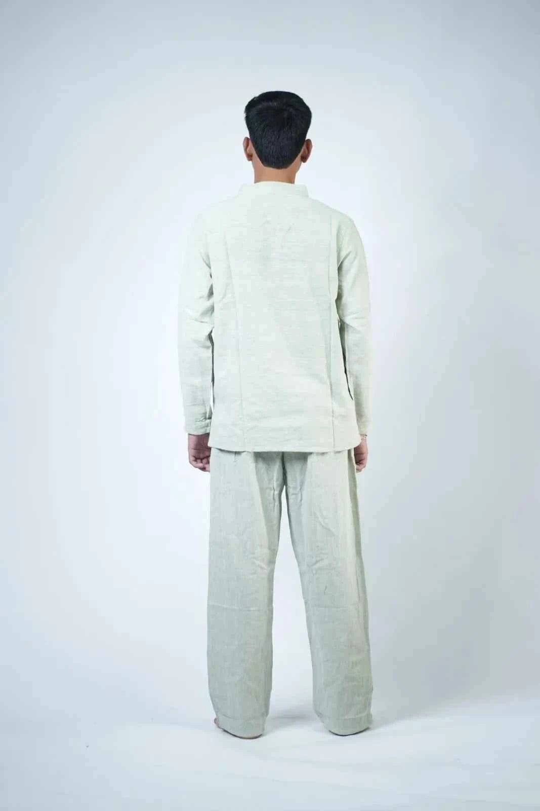 7 Chakra Kurta Co-ord Sage Green Size XL