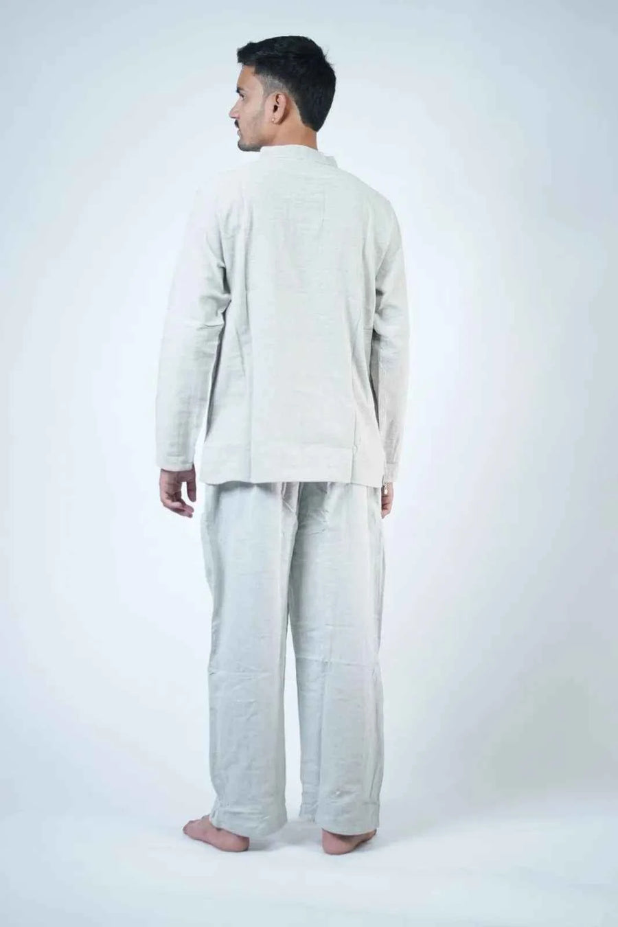 7 Chakra Kurta Co-ord Beige