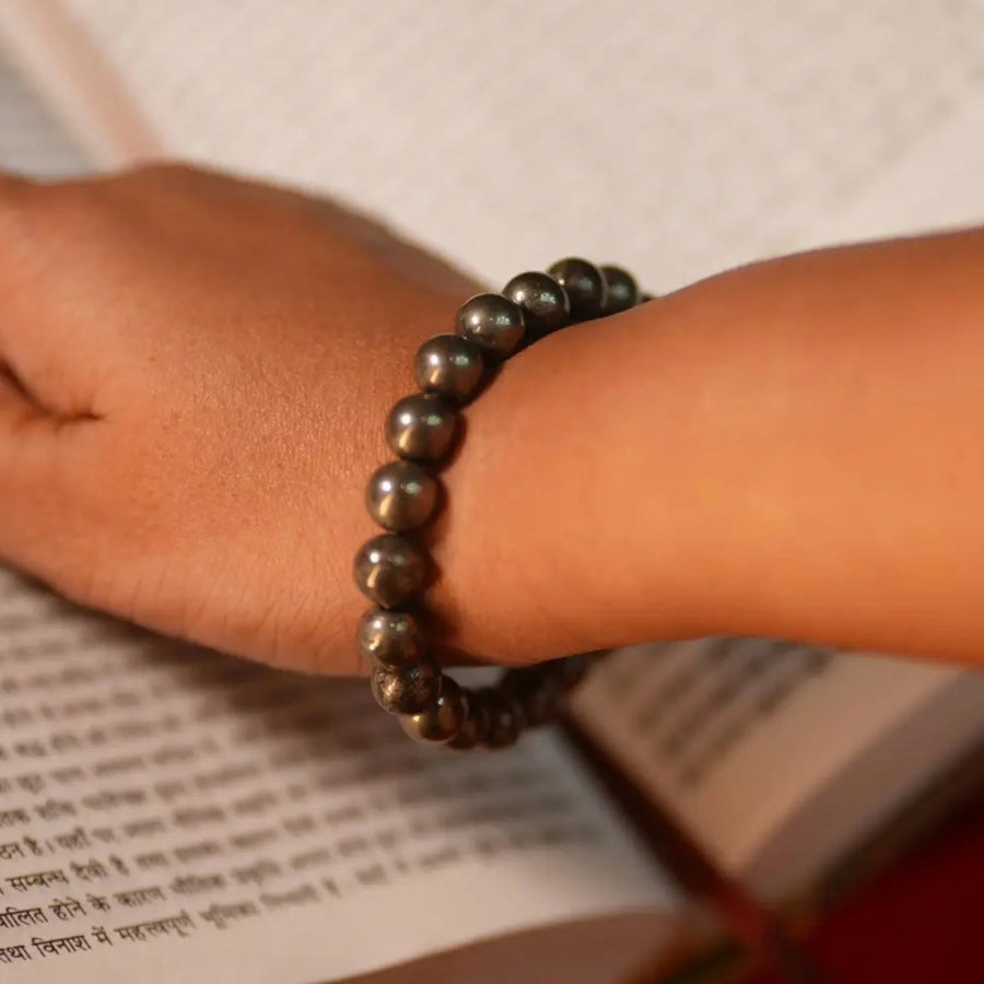 pyrite bracelet