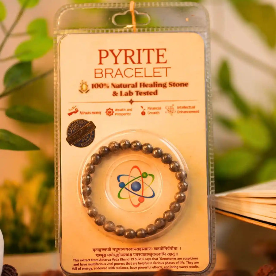 pyrite bracelet