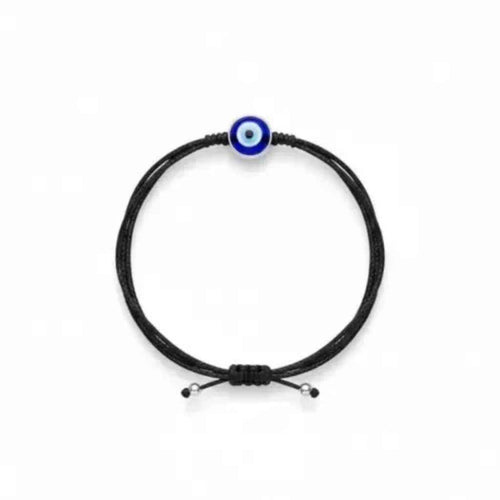 Panash Black & Blue Evil Eye Charm Bracelet