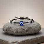 Panash Black & Blue Evil Eye Charm Bracelet
