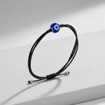 Panash Black & Blue Evil Eye Charm Bracelet