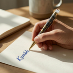Aquarius (कुंभ) Zodiac Engraved Pen
