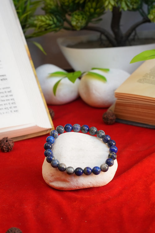 Shree Sankalp Natural Lapis Lazuli Bracele