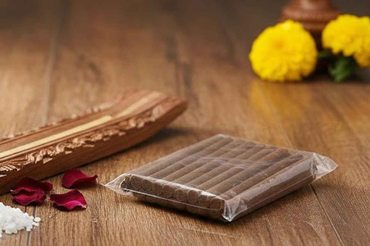 Natural Camphor Dhoop Batti Charcoal Free