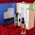 7 Chakra Bracelet & Natural Essential Attar Spray
