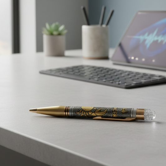 Cancer (कर्क) Zodiac Engraved Pen