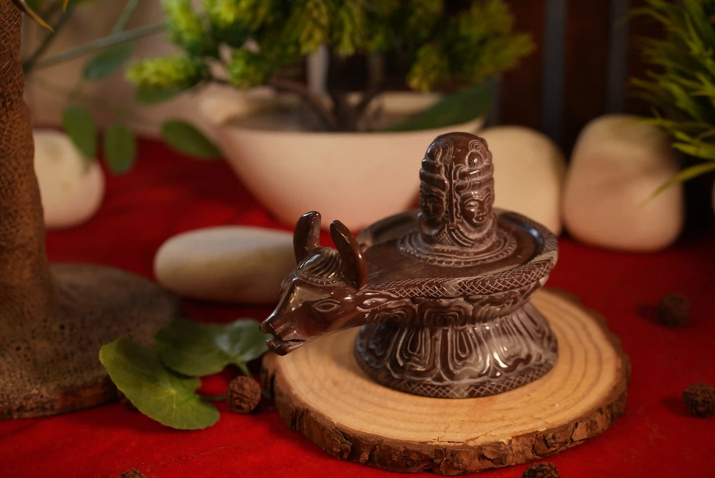 Nandimukh Shivling with Pashupati Mahadev Engraved