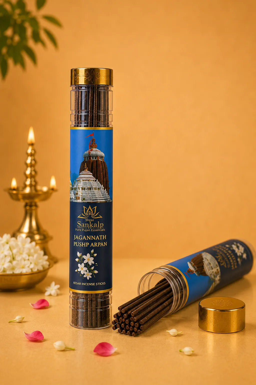 Jagganath Push Arpan Agarbatti - Kesar Fragrance