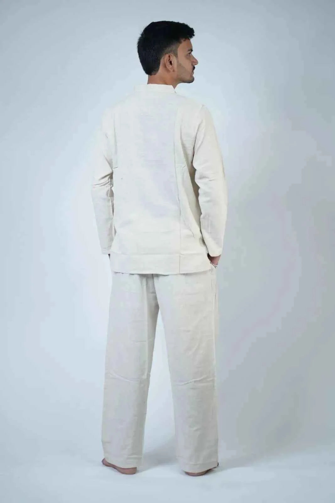 Har Har Mahadev Men's Kurta Co-ord Set Size XL