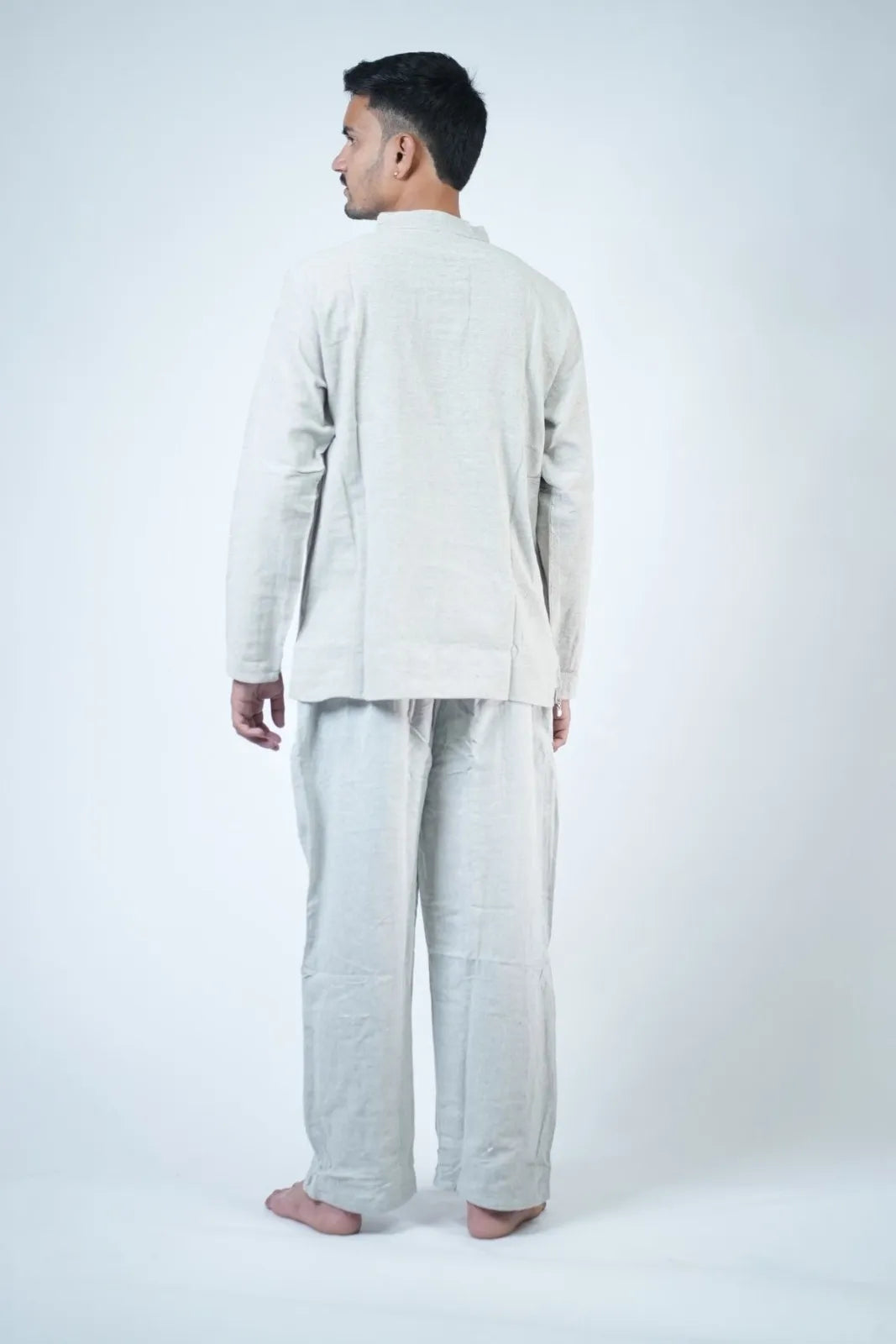 7 Chakra Kurta Co-ord Beige