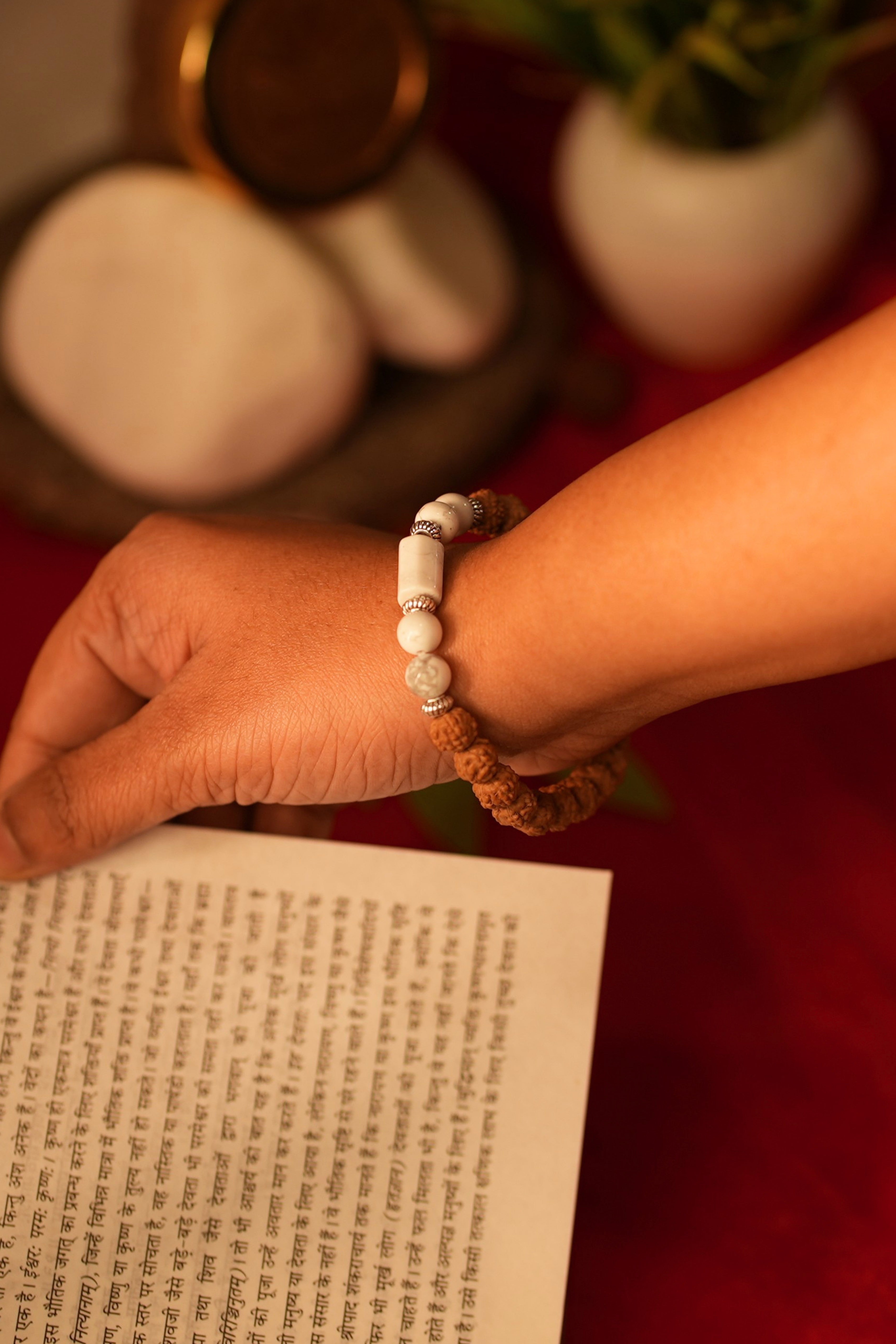 Cancer Kark Rashi Zodiac Bracelet