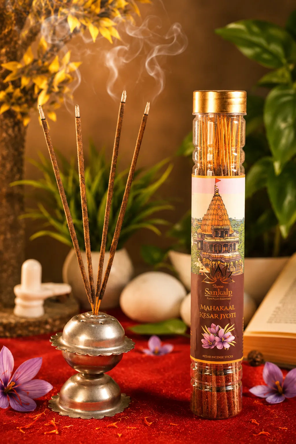 Mahakal Kesar Jyoti Agarbatti - Kesar Fragrance