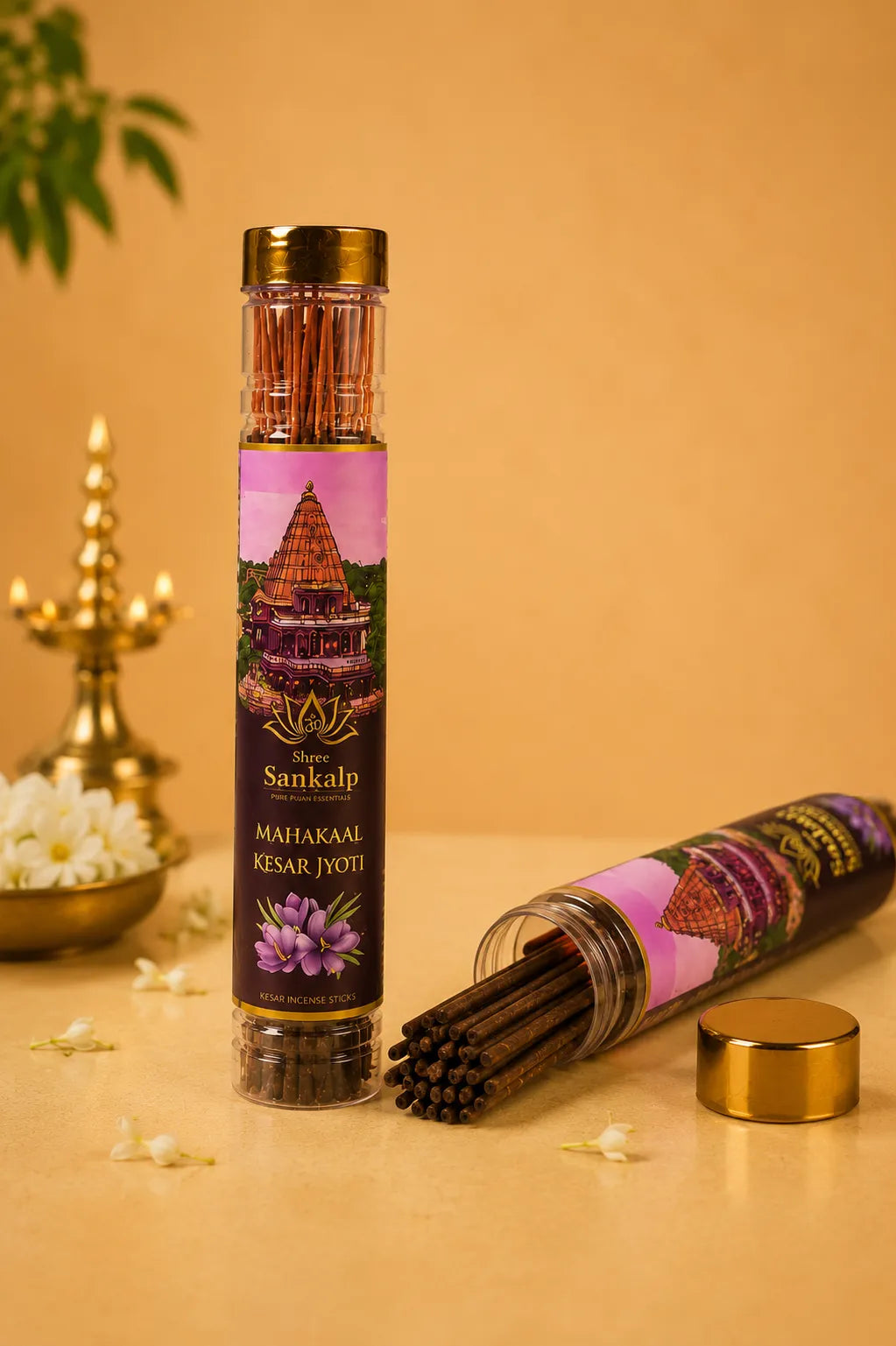 Mahakal Kesar Jyoti Agarbatti - Kesar Fragrance