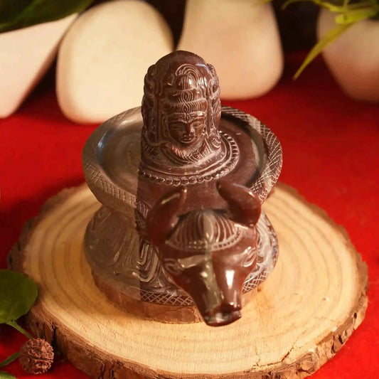 Nandimukh Shivling with Pashupati Mahadev Engraved
