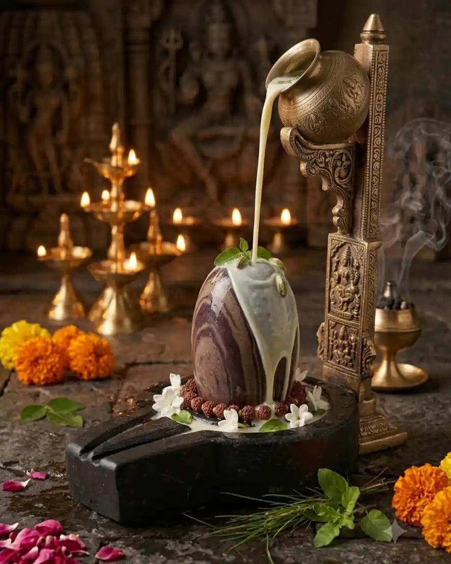 Natural Narmedshwar Mahadev Shivling