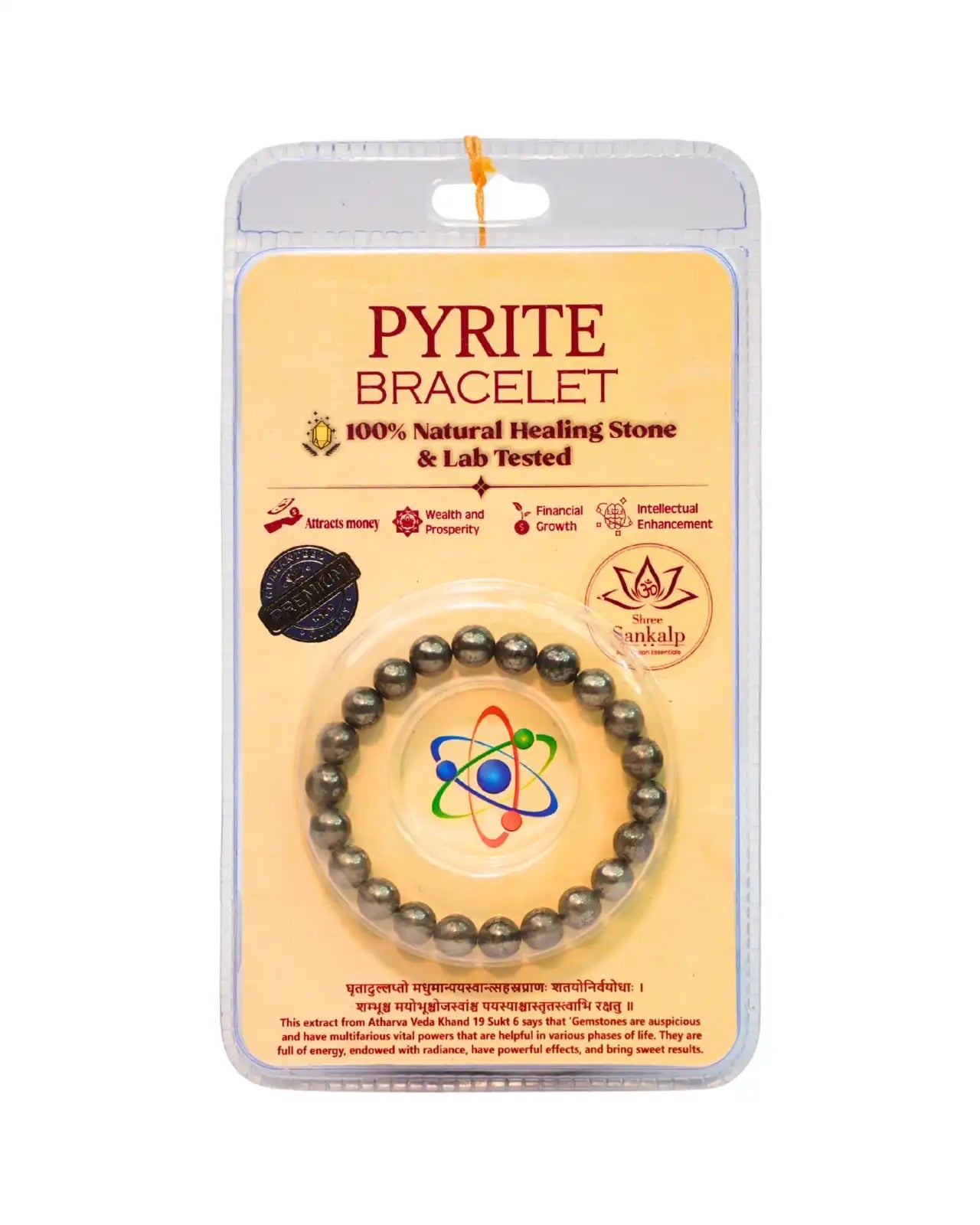 pyrite bracelet