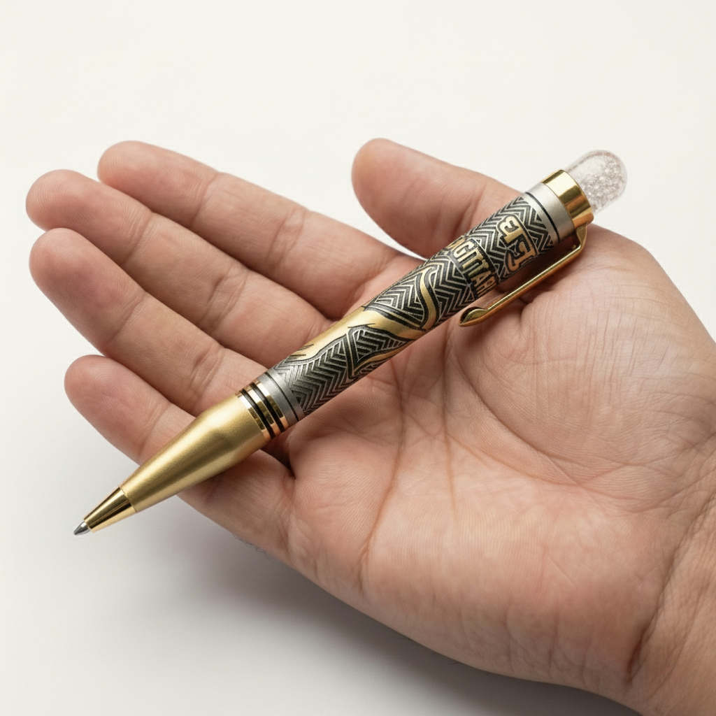 Dhanu Rashi Engraved Premium Pen - Sagittarius Zodiac