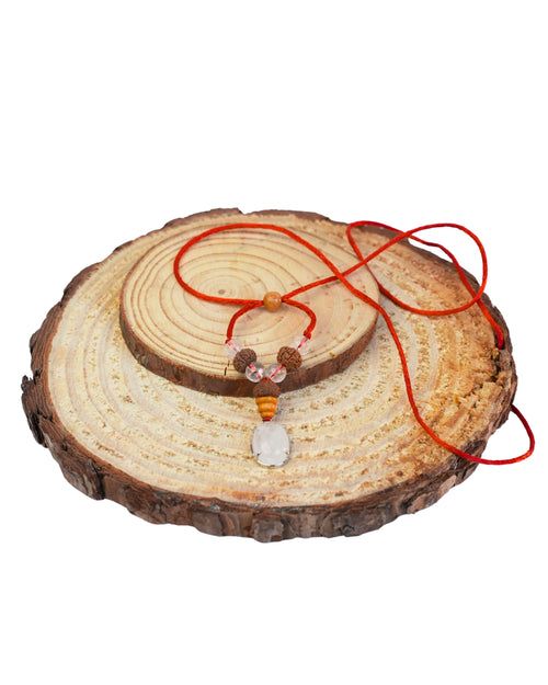 Tula Rashi Kavach Pendant Lab Certified Libra Zodiac Stone