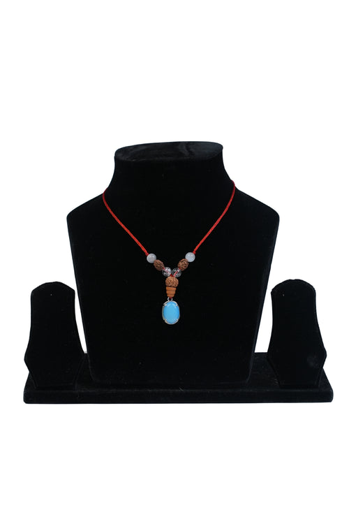 Vrashabh Rashi Kavach Pendant Lab Certified Taurus Zodiac Stone