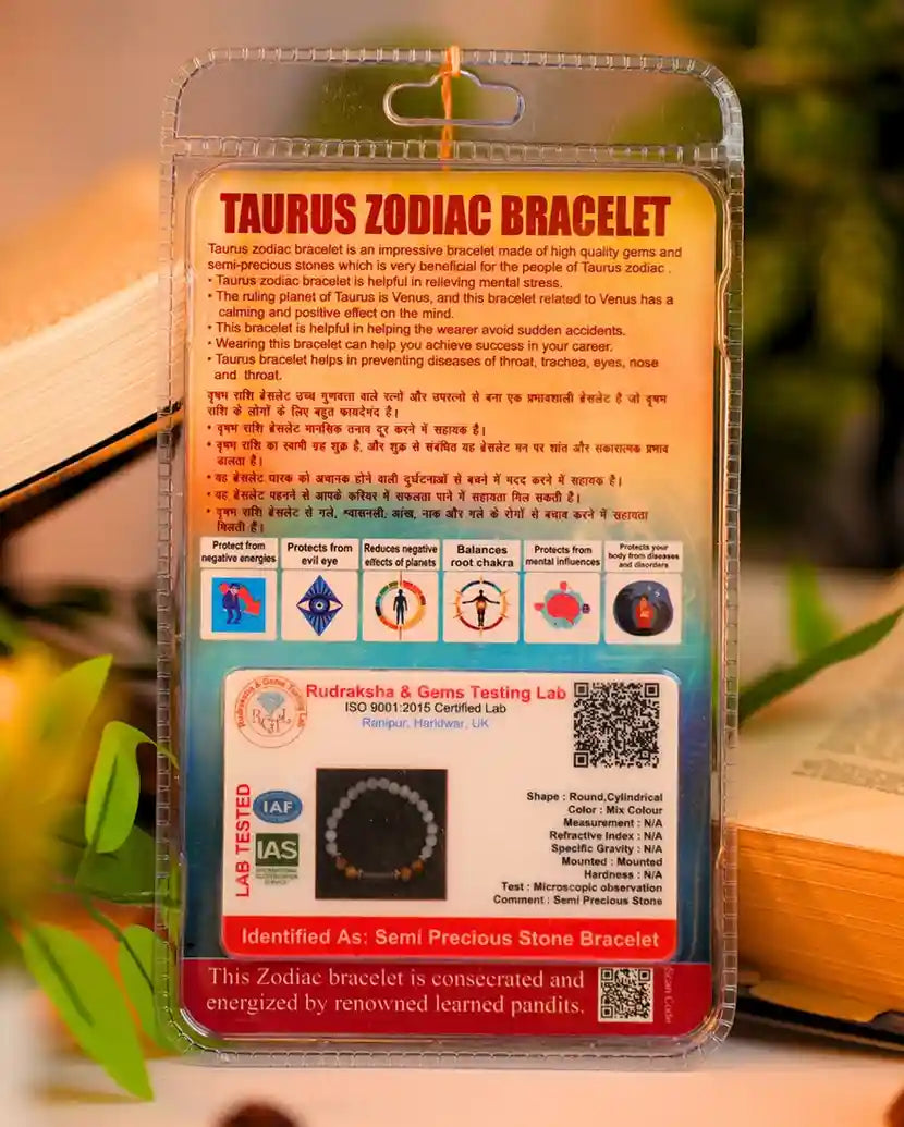 Vrashabh Rashi Bracelet