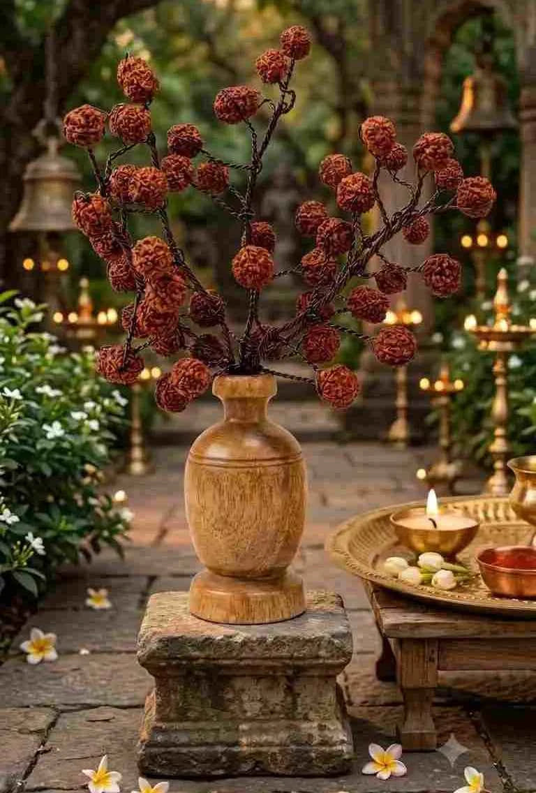 5 Mukhi Rudraksha Tree - Large