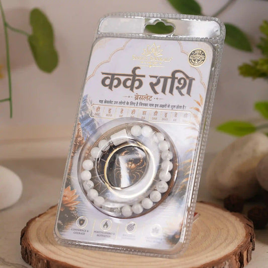 Kark Rashi Bracelet Lab Certified Zodiac Stone