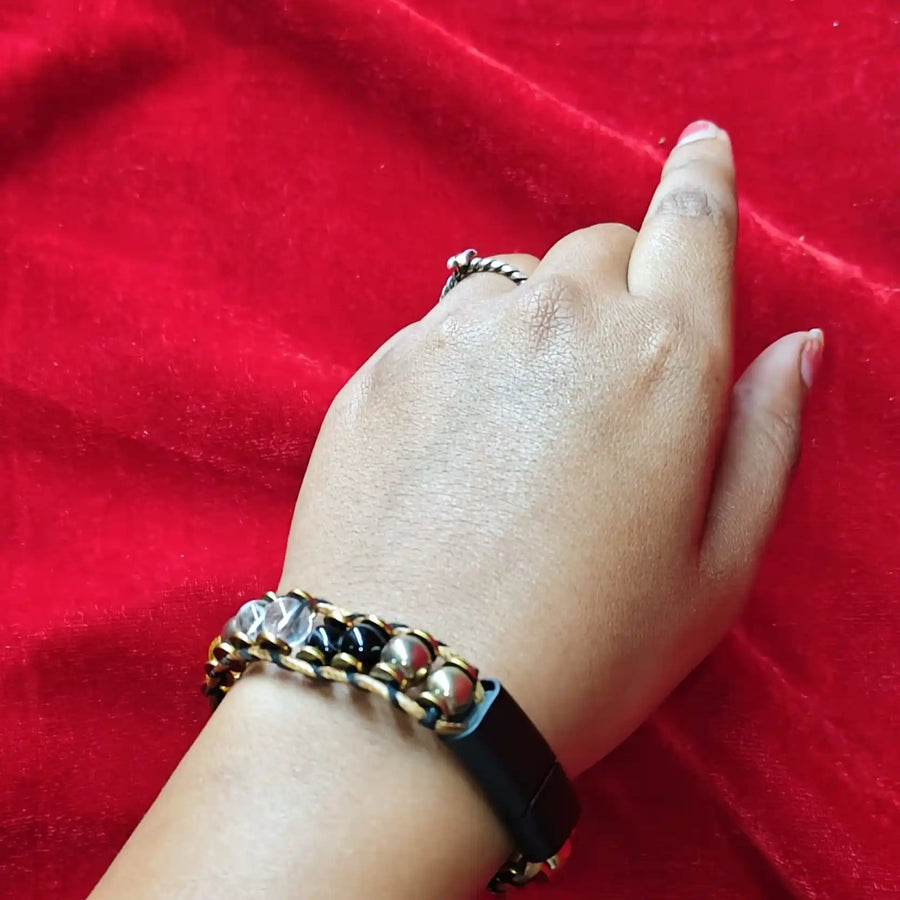 Money Magnet Bracelet Set & Natural Essential Attar Spray